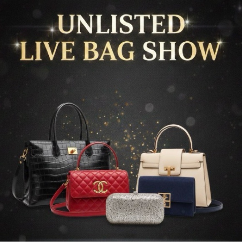 Aprilshu Live Show Unlisted Bags/Wallets